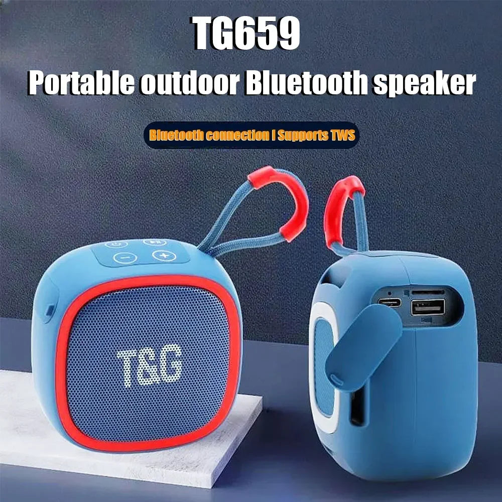 Bluetooth Speaker Outdoor Wireless Subwoofer Mini Portable Small Audio Gift Portable Card Audio TG659