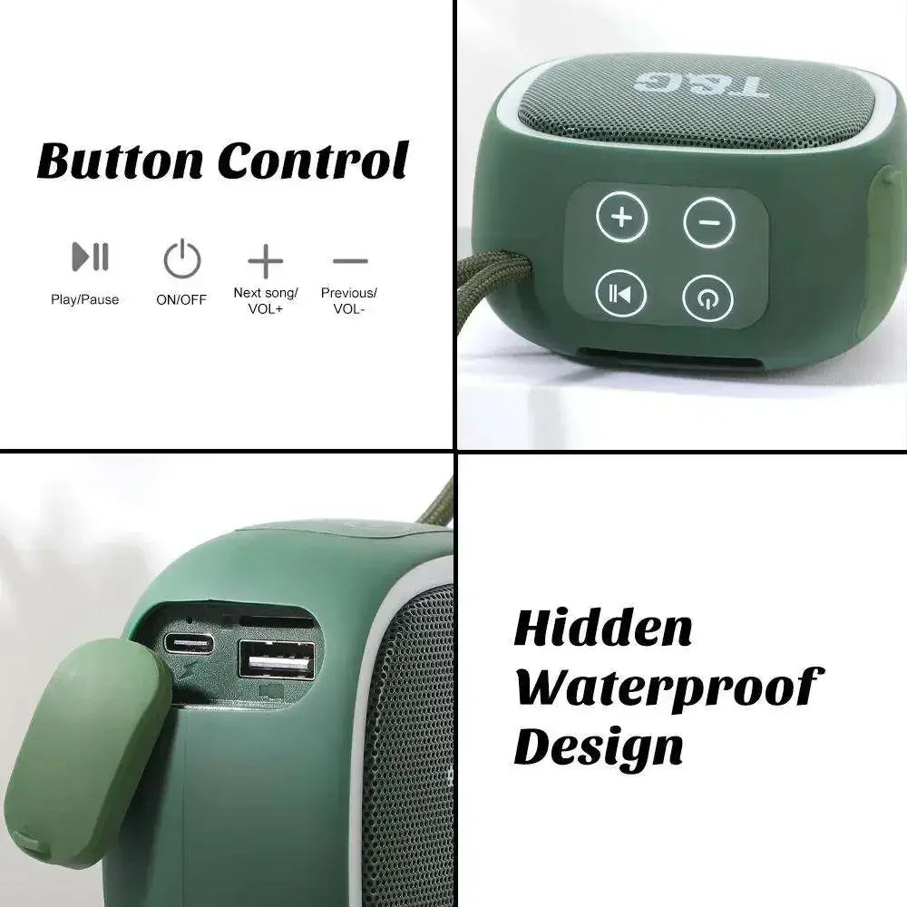 Bluetooth Speaker Outdoor Wireless Subwoofer Mini Portable Small Audio Gift Portable Card Audio TG659
